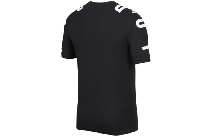 Air Jordan Flying  Casual Sports Short Sleeve T-Shirt Men's Black CZ2490-010