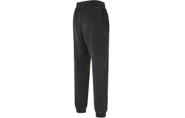 Men's Air Jordan As J Df Air Flc Pant Logo Distress Sports Knit Bundle Feet Long Pants/Trousers Autumn Black DA9859-010