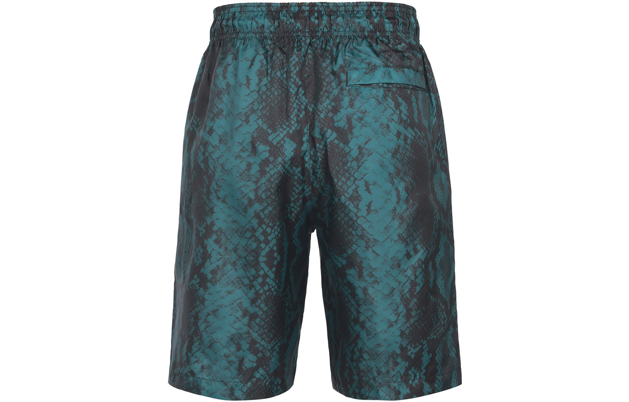 Air Jordan 11 Snakeskin Snake Skin Shorts 'Blue Black' CI0313-414