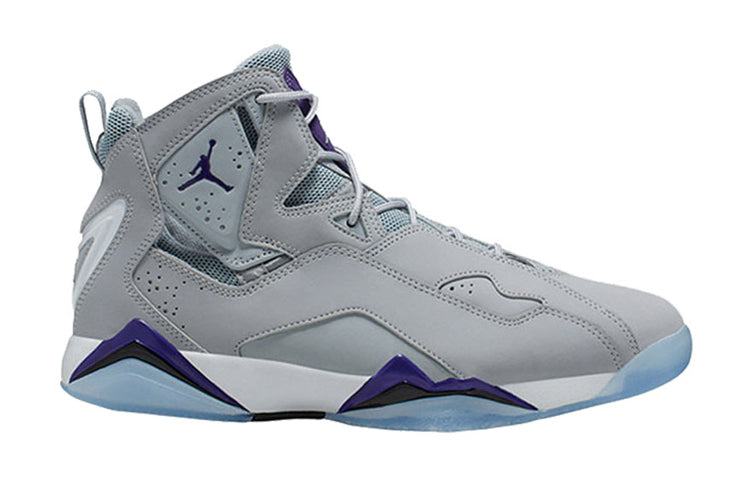 (GS) Air Jordan True Flight 'Wolf Grey Purple' 343795-051