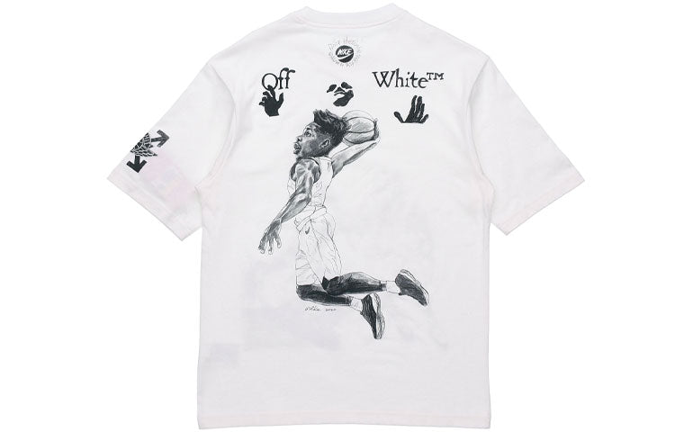 Air Jordan x Off-White MJ T-Shirt Asia Sizing 'White' DB4301-100