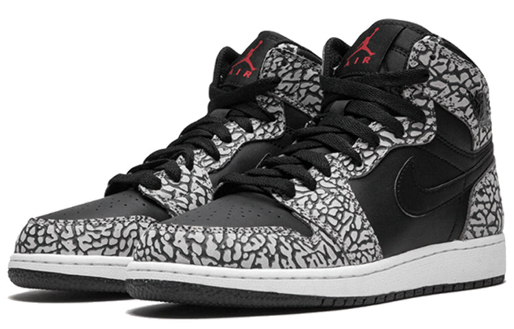 (GS) Air Jordan 1 Retro High Premium 'Black Elephant' 838850-013