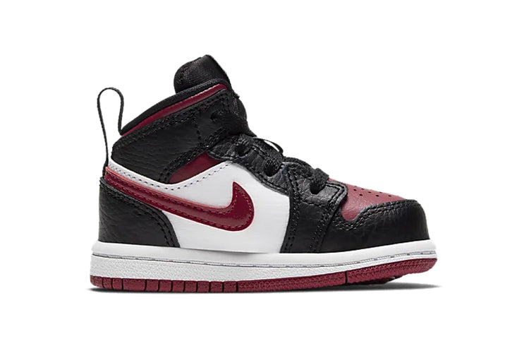 (TD) Air Jordan 1 Mid 'Bred Toe' 640735-066