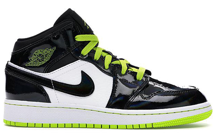 (GS) Air Jordan 1 Mid SE 'Black Cyber' BQ6931-003