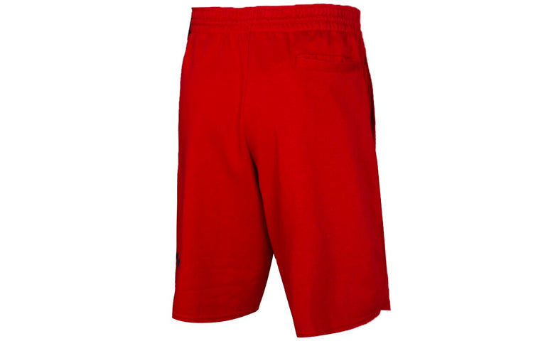 Men's Air Jordan Jumpman Sports Knit Red Shorts AQ3116-687