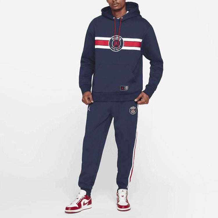 Men's Air Jordan Paris Saint-Germain Team Logo Printing Sports Blue DJ3928-410