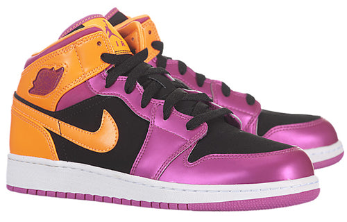 (GS) Air Jordan 1 Retro Mid 'Bright Citrus' 555112-026