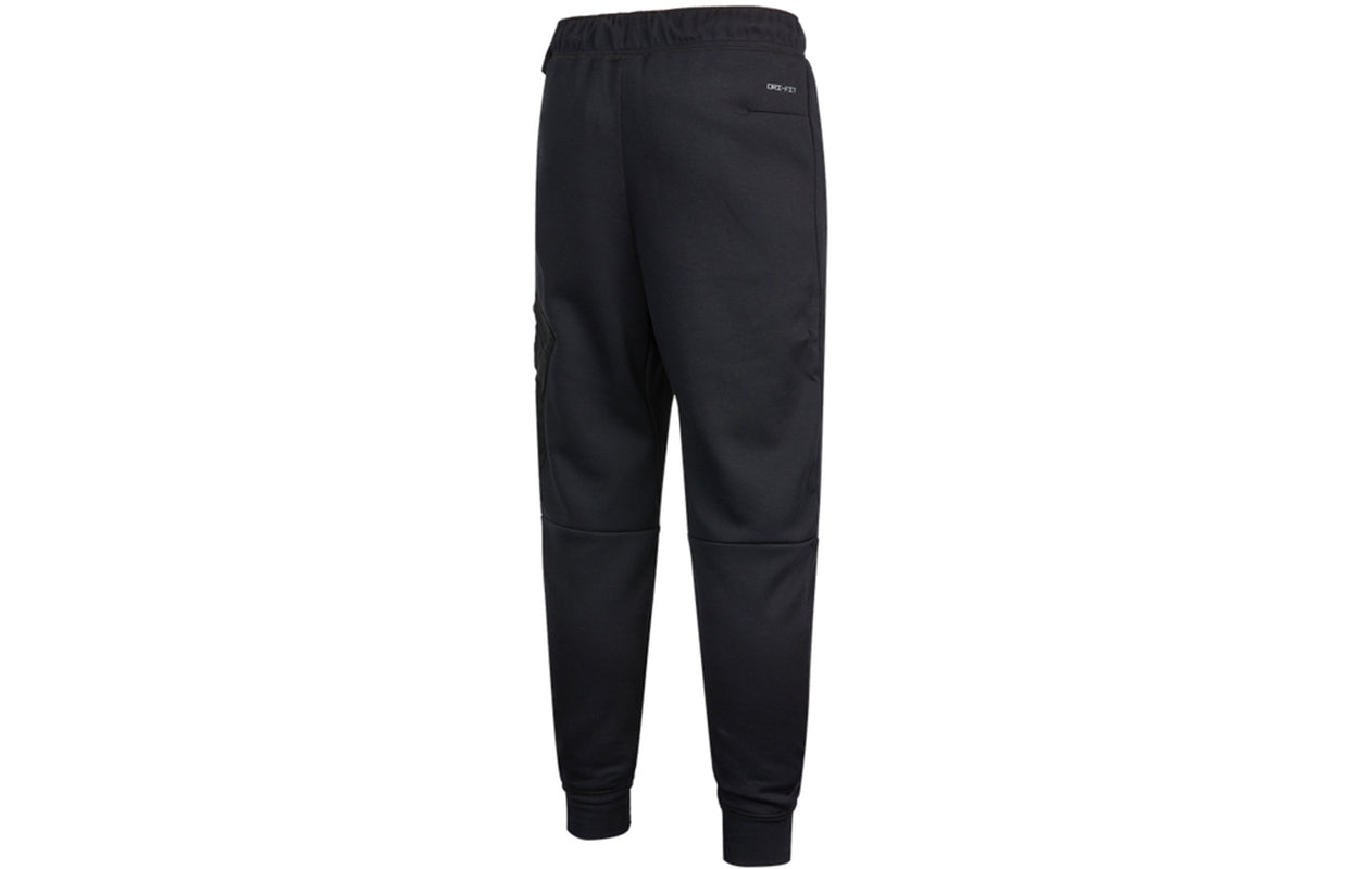 Men's Air Jordan Athleisure Casual Sports Running Knit Long Pants/Trousers Black DA9853-010