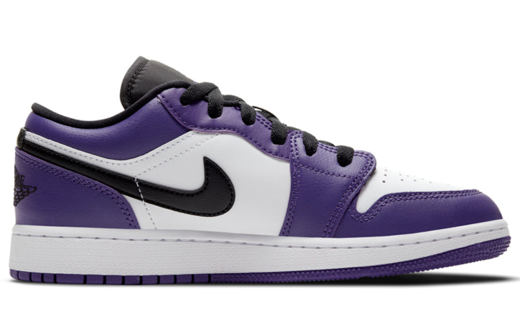 (GS) Air Jordan 1 Low 'Court Purple' 553560-500