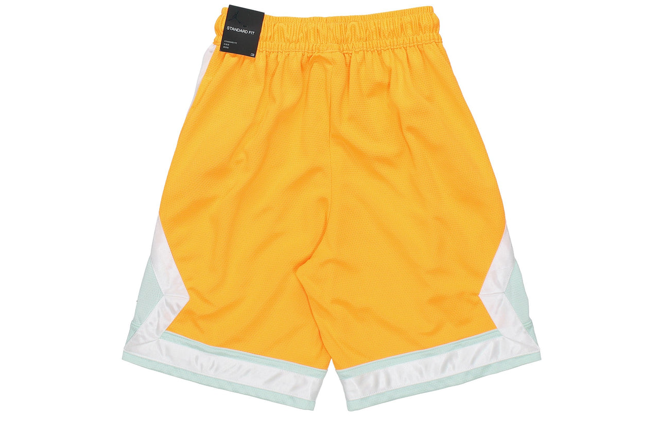 Air Jordan Jumpman Diamond Basketball Shorts For Men Orange CV6023-845