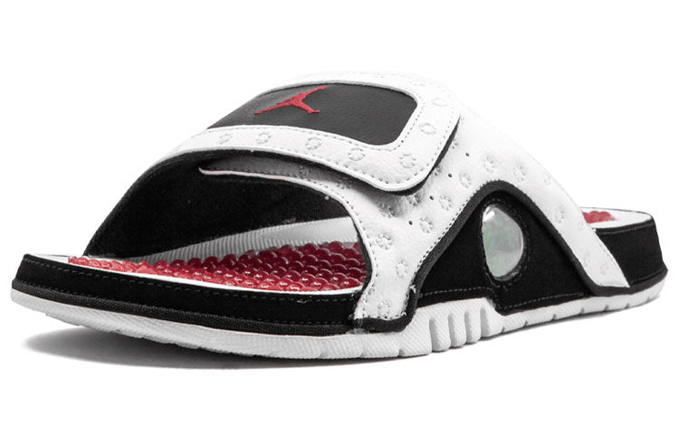 Air Jordan Hydro 13 Retro Slide 'White Red Black' 684915-106