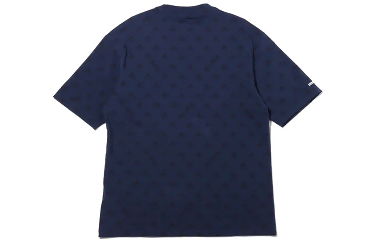 Air Jordan Paris Saint-Germain Statement Casual Sports Full Print Round Neck Short Sleeve Navy Blue DB6509-410