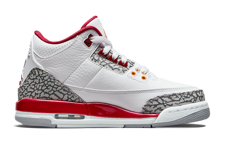 (GS) Air Jordan 3 Retro 'Cardinal Red' 398614-126