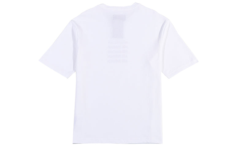 Air Jordan Embroidered Logo Athleisure Casual Sports Round Neck Short Sleeve White AT8873-100