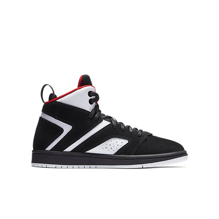 Nike air jordan flight legend black red white online