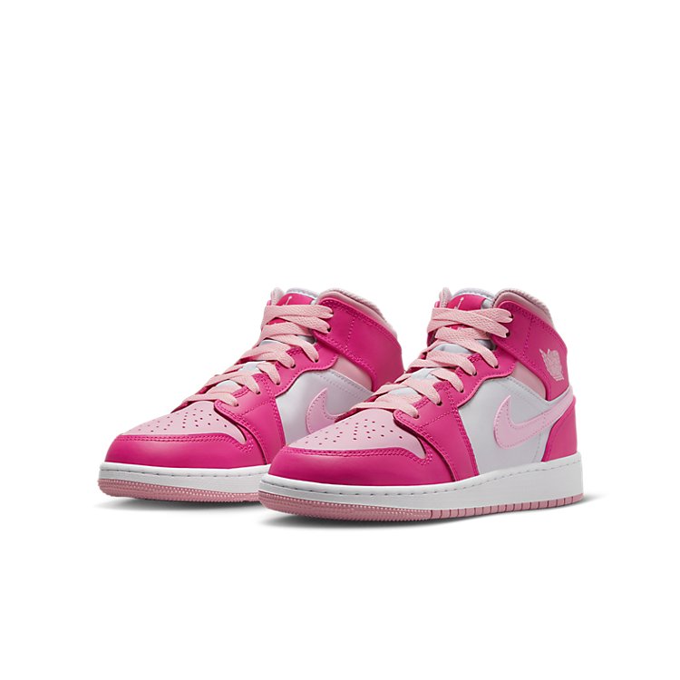 (GS) Air Jordan 1 Mid 'Fierce Pink' FD8780-116