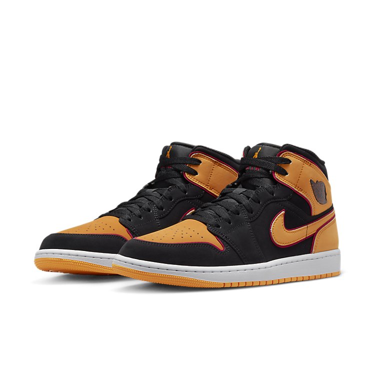 Air Jordan 1 Mid 'Vivid Orange' FJ4923-008