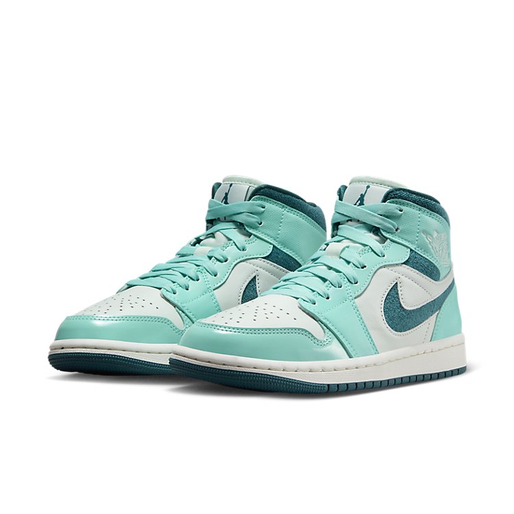 (WMNS) Air Jordan 1 Mid 'Bleached Turquoise' DZ3745-300