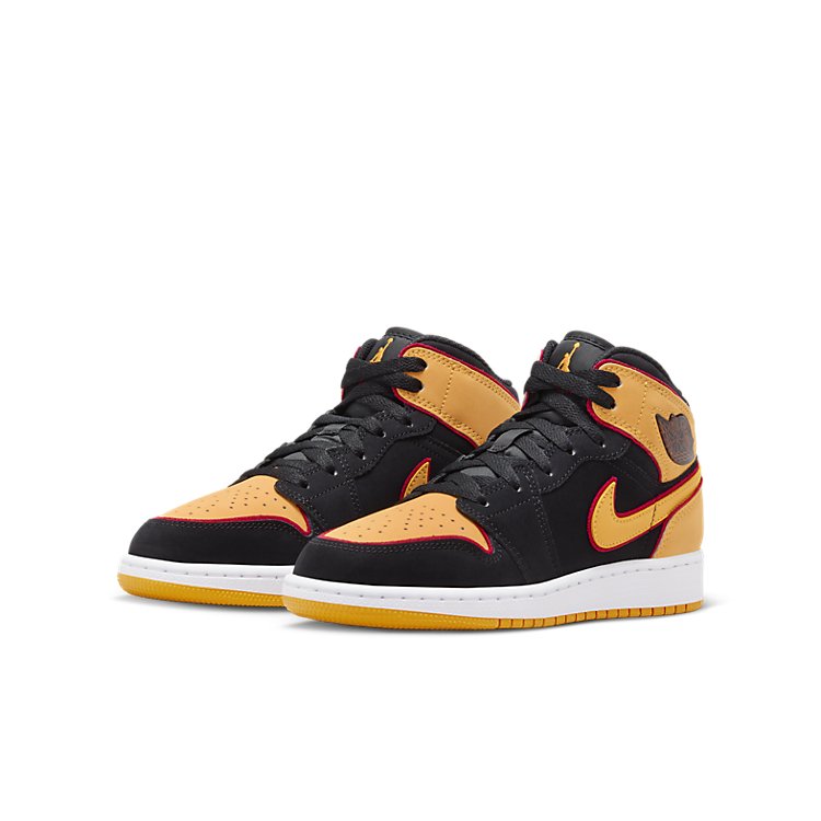 (GS) Air Jordan 1 Mid SE 'Vivid Orange' FJ4924-008