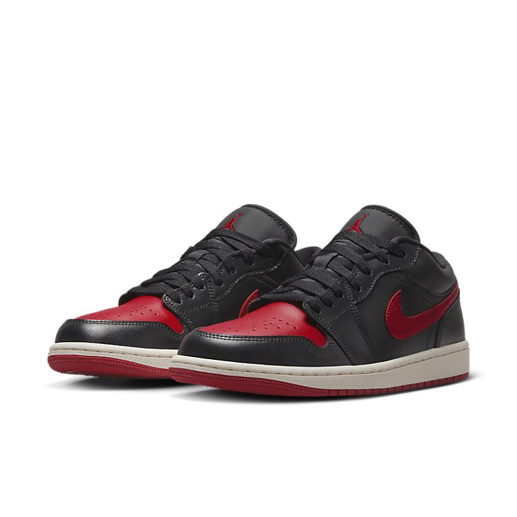 (WMNS) Air Jordan 1 Low 'Bred Sail' DC0774-061