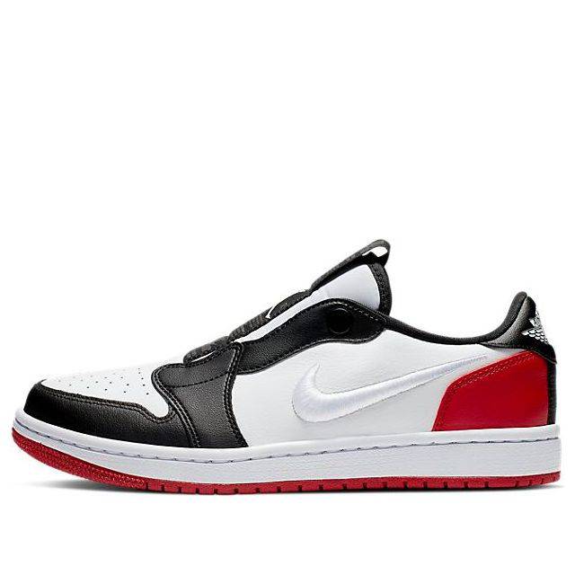(WMNS) Air Jordan 1 Low Slip 'Black Toe' AV3918-102
