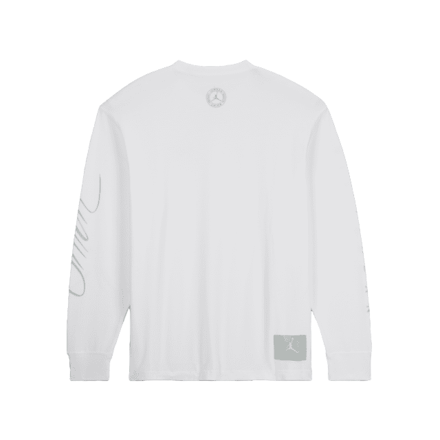 Air Jordan x Union Long-Sleeve T-Shirt 'White Grey Haze' DV7341-100