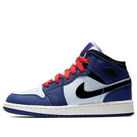 (GS) Air Jordan 1 Mid SE 'Deep Royal' BQ6931-400