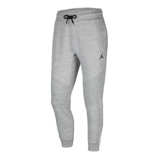 Men s Air Jordan Casual Gray Sports Pants Trousers Joggers DA6710 091 SneakerSouqq