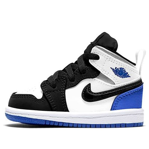 (TD) Air Jordan 1 Mid SE 'Royal Black Toe' BQ6933-102