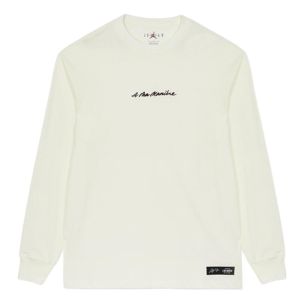 Air Jordan x A Ma Maniere Long Sleeves T-Shirt Asia Sizing 'Beige' DJ9759-133