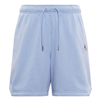 Air Jordan Essentials Logo Pattern Lacing Sports Shorts Blue DA9823-469