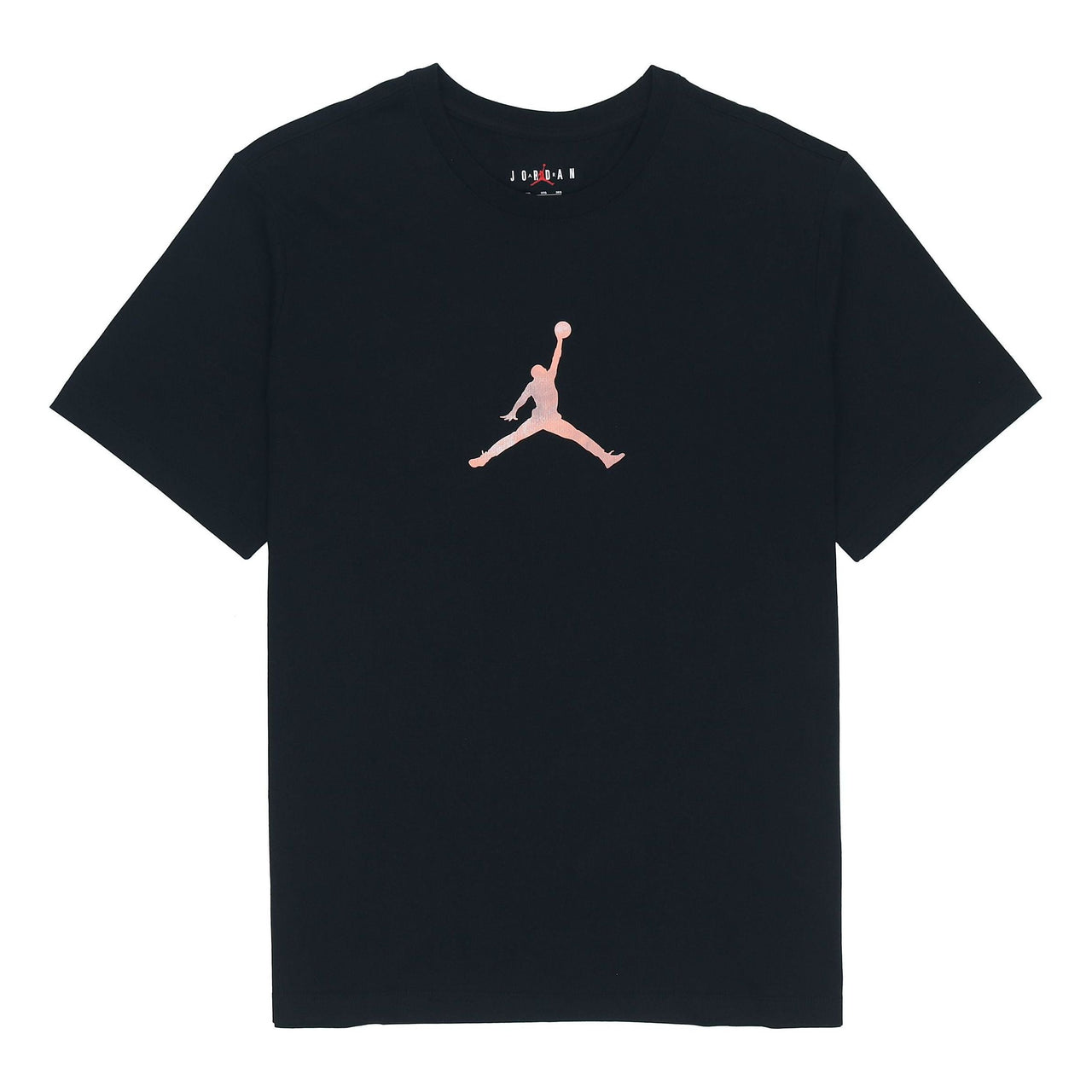 Air Jordan Sport DNA Solid Color Logo Alphabet Numeric Round Neck Short Sleeve Black DO8899-010