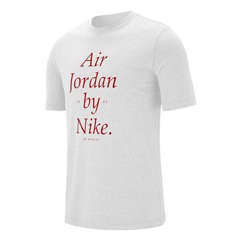 Air Jordan Casual Sports Training Short Sleeve White AQ3761-100