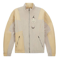 Air Jordan x HTG Crossover Contrast Color Stitching Logo Stand Collar Jacket Asia Edition DJ7976-236