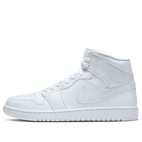 Air Jordan 1 Mid 'Triple White 2020' 554724-130