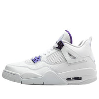 (GS) Air Jordan 4 Retro 'Purple Metallic' 408452-115