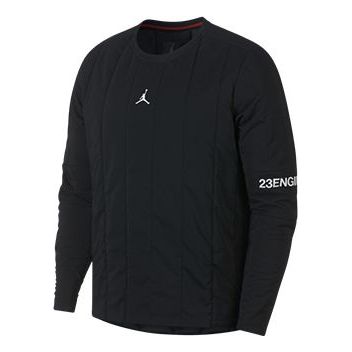 Air Jordan 23 Engineered Quilted Pullover Sweater Black AJ1055-010