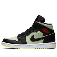 (WMNS) Air Jordan 1 Mid SE 'Black Barely Volt' CV5276-003