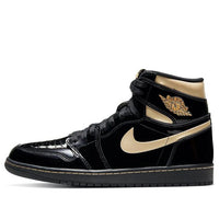 Air Jordan 1 Retro High OG 'Black Metallic Gold' 555088-032