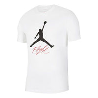 Air Jordan Flight Large Logo Short Sleeve White CW0394-100