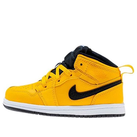 (TD) Air Jordan 1 Mid 'University Gold' 640735-700