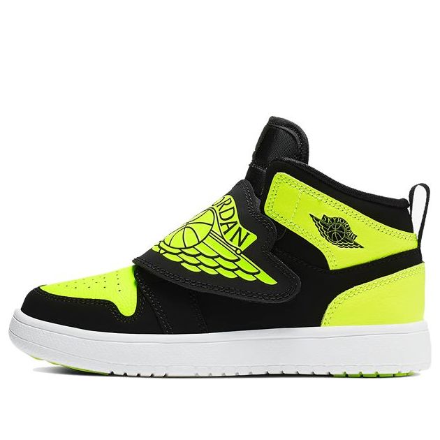 (PS) Sky Air Jordan 1 'Black Volt' BQ7197-007