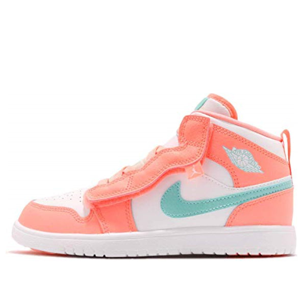 (PS) Air Jordan 1 Mid Alt 'White Orange' AT4612-814