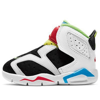 (TD) Air Jordan 6 Retro Little Flex 'Multi White' CT4417-103