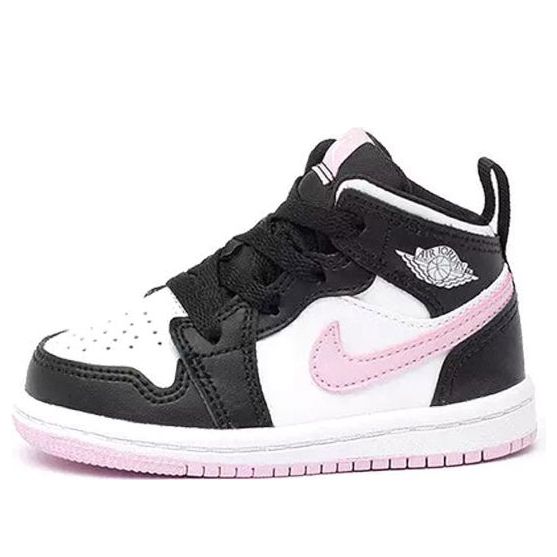 (TD) Air Jordan 1 Mid 'White Light Arctic Pink' 644507-103