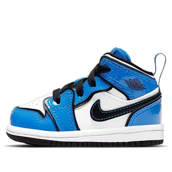 (TD) Air Jordan 1 Mid SE 'Signal Blue' BQ6933-402