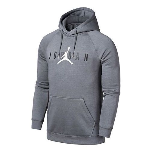 Air Jordan Sport Dna Hbr Patch Pattern Knit Pullover Gray CT6293-084