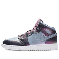 (GS) Air Jordan 1 Mid 'Metallic Purple' AV5174-400