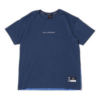 Air Jordan x Fragment T-Shirt 'Navy/Sport Royal/White' DA2985-414