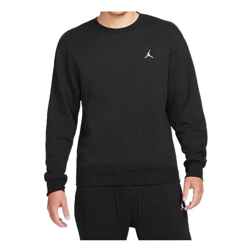 Air Jordan Embroidered Pullover Hoodie Men's Black DN7957-010